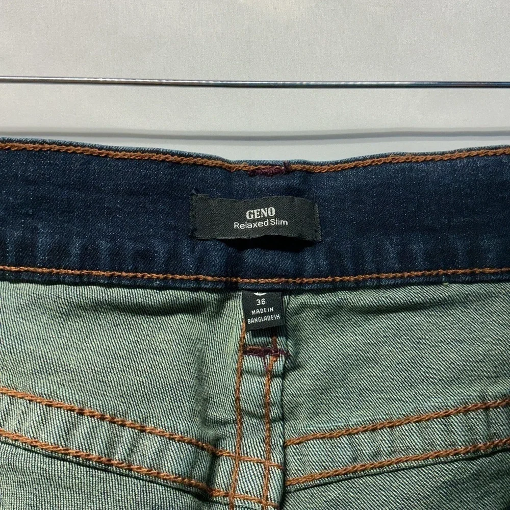 True Religion Geno Relaxed Slim Stretch Jeans Men’s 36 Dark Wash Denim